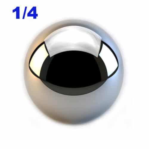 Qualfast 7/16" Steel Balls Grade G100 Pack 25